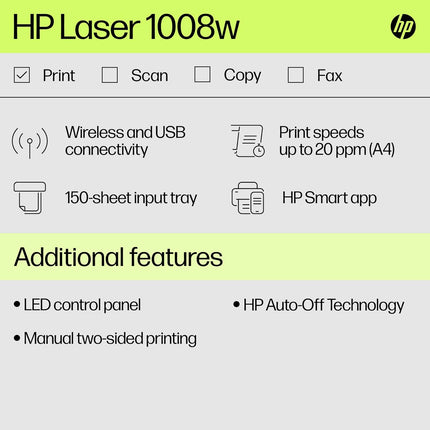 Printer Laser 1008w HP-714Z9A