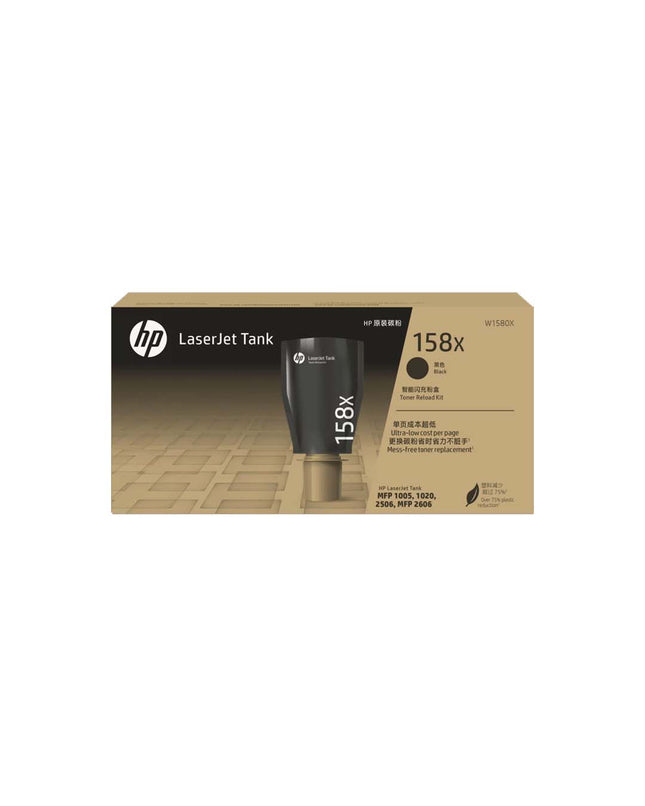 158X Blk LaserJet Tank Toner Rld Kit - HP-W1580X