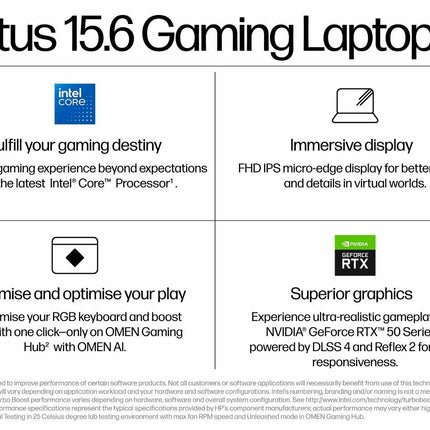 HP Victus 15-fa2409TX Gaming Laptop | Intel Core 7 | 24GB RAM | 1TB SSD | RTX 5050 8GB | 15.6-inch 144Hz