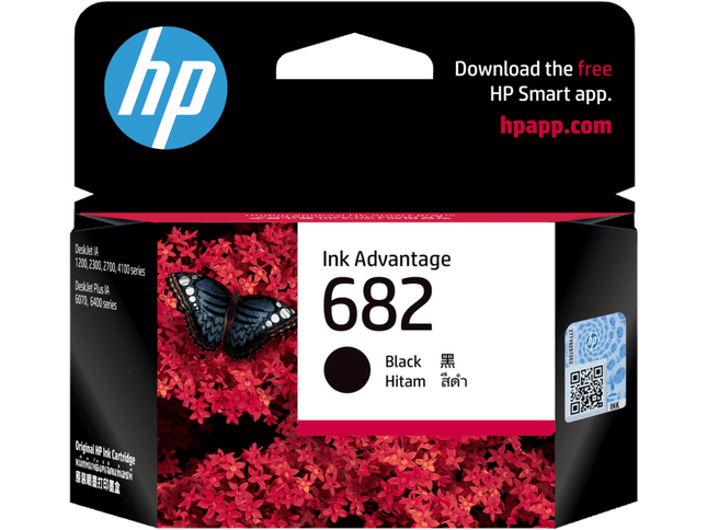 HP 682 Black Original Ink Advantage Cartridge – 3YM77AA - Innova Retail