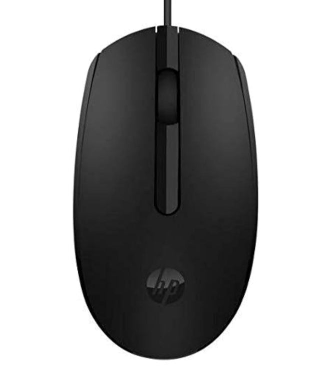 HP M10 Wired USB Mouse, 1000DPI Optical Tracking, 3 Buttons, 7YA10PA
