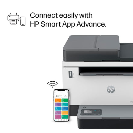 HP LaserJet Tank MFP 2606sdw – Wireless All-in-One Printer, Auto-Duplex, 40-Sheet ADF, 22 ppm, USB/Ethernet/Wi-Fi (381U2A)