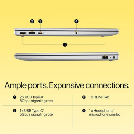 HP 15 fc0690au Laptop | Ryzen 5 7520U | 16GB RAM | 512GB SSD | 15.6-inch FHD Display