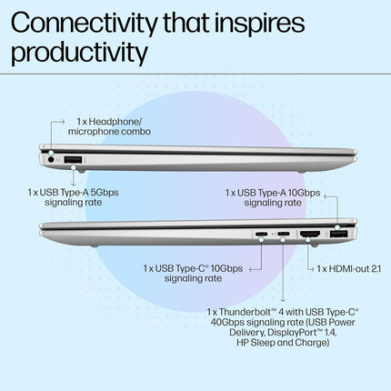 HP Pavilion Plus ew0107TU Laptop | Intel Core i5 | 16GB LPDDR5x | 512GB SSD | 14-inch 2K Display