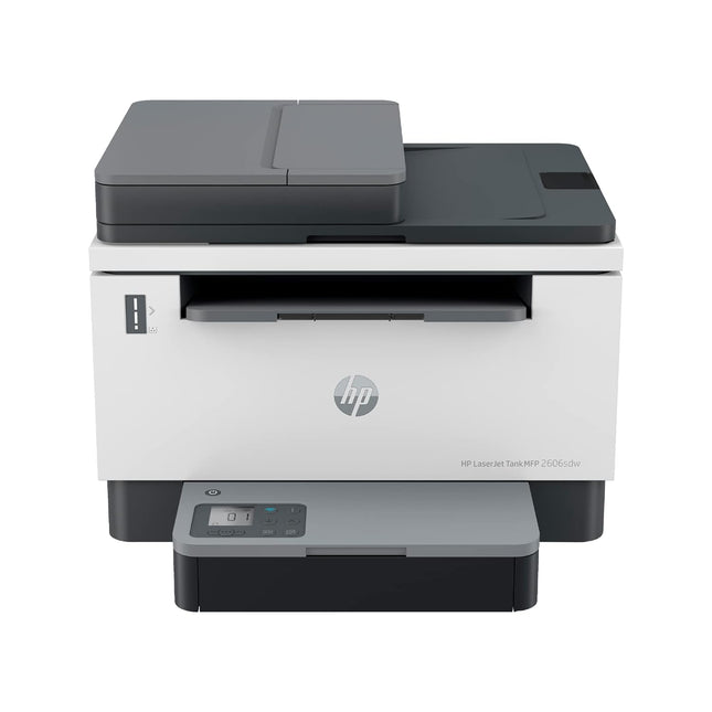 HP LaserJet Tank MFP 2606sdw – Wireless All-in-One Printer, Auto-Duplex, 40-Sheet ADF, 22 ppm, USB/Ethernet/Wi-Fi (381U2A)