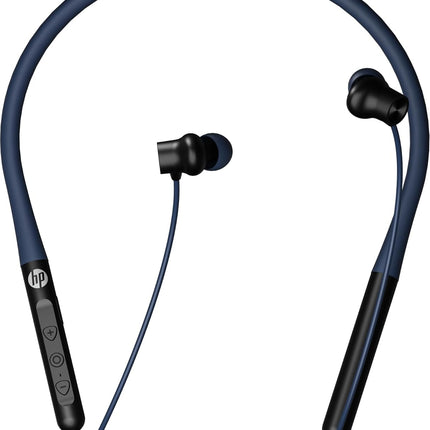 HP H100 Wireless Neckband Headset, Bluetooth 5.2, 15H Playtime – 9C6P8AA