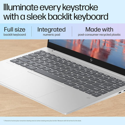 HP Pavilion Plus ew0107TU Laptop | Intel Core i5 | 16GB LPDDR5x | 512GB SSD | 14-inch 2K Display