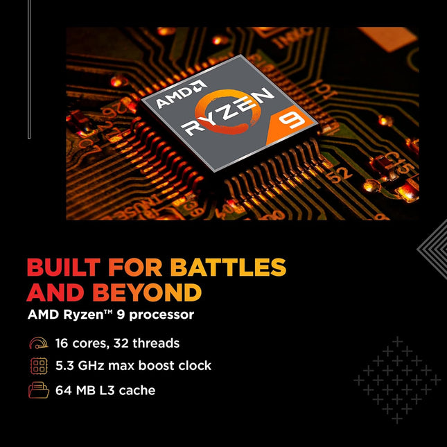 HP Omen ap0182AX Gaming Laptop | Ryzen 9 8940HX | RTX 5070 8GB | 24GB RAM | 1TB SSD | 16-inch 240Hz 2K Display