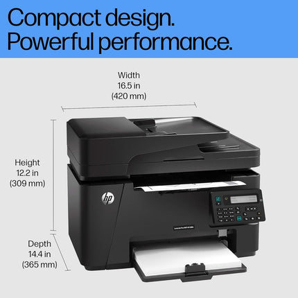 HP LaserJet Pro MFP M128fn – Monochrome Laser Printer with ADF & Ethernet