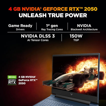 HP Victus Ryzen 7 7445HS RTX 2050 Gaming Laptop 16GB DDR5 144Hz – fb3189ax