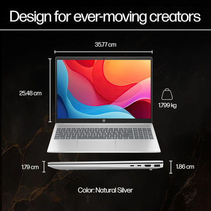 HP OmniBook 5 Ryzen AI 7, 16GB/512GB, 2K Touch 16" Laptop (ag1048AU)