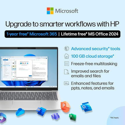 HP Pavilion Plus ew0107TU Laptop | Intel Core i5 | 16GB LPDDR5x | 512GB SSD | 14-inch 2K Display