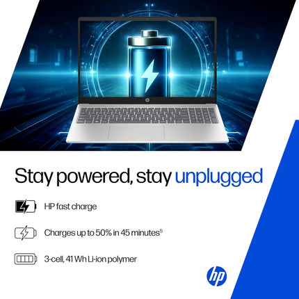 HP 15 Ryzen 7 5825U Laptop, 16GB/512GB, FHD, Backlit KB (fc0476AU)