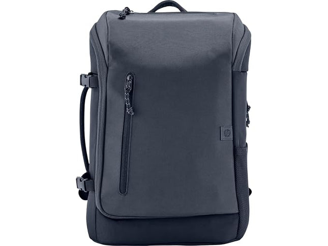 HP Travel 25L 15.6-inch Laptop Backpack – Expandable, RFID Pocket, Lockable Zippers (6B8U4AA)