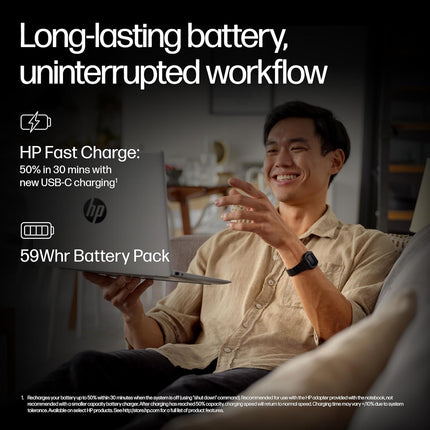 HP OmniBook 5 Ryzen AI 7, 16GB/512GB, 2K Touch 16" Laptop (ag1048AU)