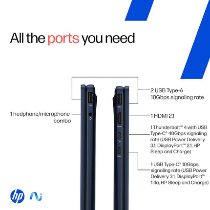 HP OmniBook X Flip fm0100TU Ultra 7 256V | 16GB | 3K OLED 2-in-1 AI Laptop