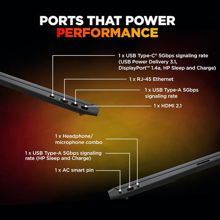 HP Victus i7-13620H Gaming Laptop, 24GB/1TB SSD, RTX 5050, 144Hz (fa2309TX)