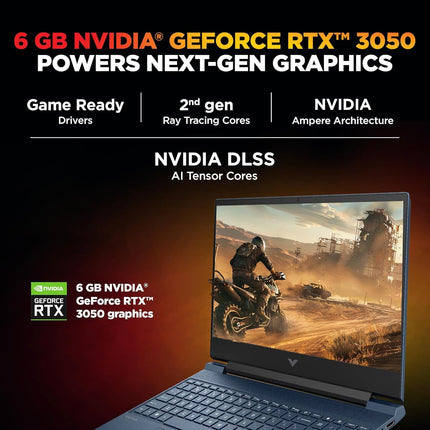 HP Victus fb3120AX Gaming Laptop | Ryzen 7 | 16GB RAM | 512GB SSD | RTX 3050 6GB | 15.6-inch 144Hz