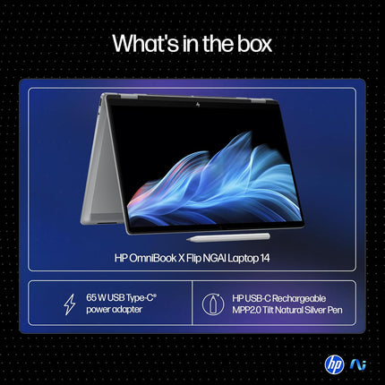 HP OmniBook X Flip OLED Ultra 5, 16GB/512GB, 3K Touch 14" (fm0058TU)