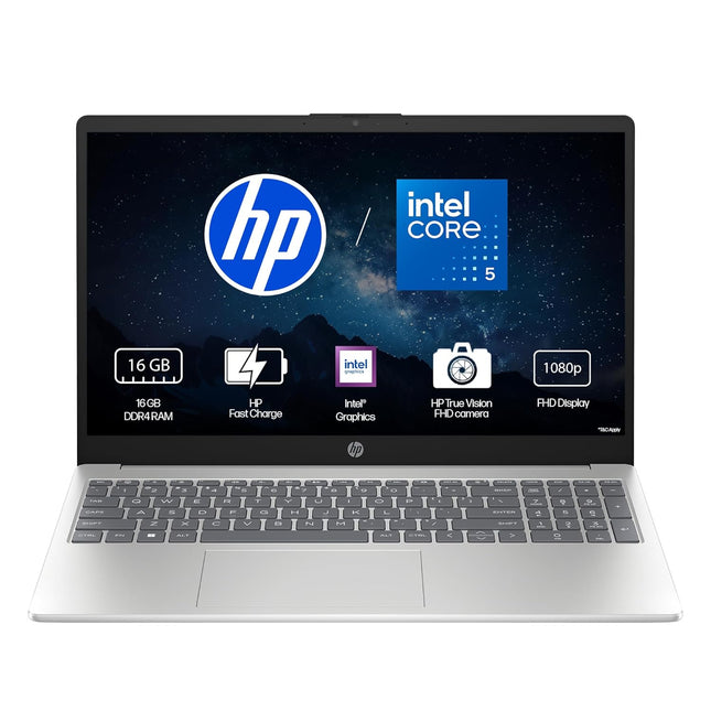 HP 15 fd0667TU Laptop | Intel Core 5-120U | 16GB RAM | 1TB SSD | 15.6-inch FHD Display