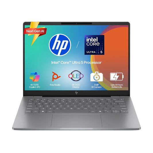 HP OmniBook X Flip FM0058TU OLED with Core Ultra 5 for on-device AI workflows
