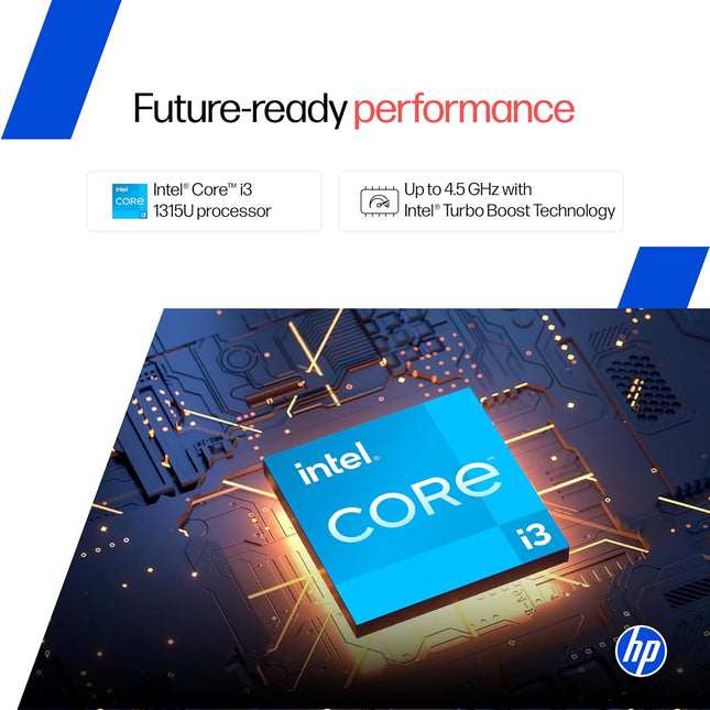 HP 27'' All-in-One PC | Intel Core i3-1315U, 8GB RAM, 512GB SSD, Windows 11 Home, FHD, 1080p Camera, MS Office 2024 | 6.42kg | cr0906in | cr0906in