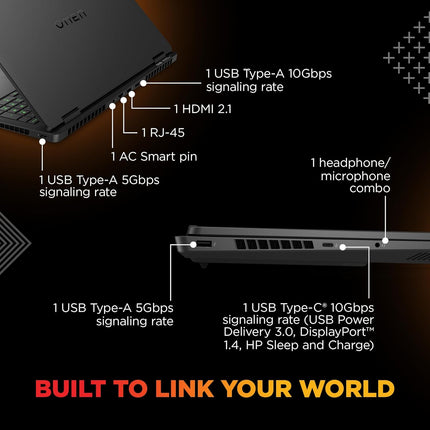 HP Omen ap0182AX Gaming Laptop | Ryzen 9 8940HX | RTX 5070 8GB | 24GB RAM | 1TB SSD | 16-inch 240Hz 2K Display