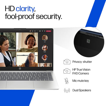HP 14 ep0385tu Laptop | Intel Core 5-120U | 16GB RAM | 512GB SSD | 14-inch FHD Display