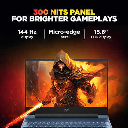 HP Victus Gaming Laptop fa2190TX, Intel Core i5-13420H, RTX 3050 4GB, 16GB RAM, 512GB SSD, 15.6" FHD 144Hz, Windows 11, Office 2024