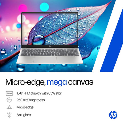 HP 15 Ryzen 7 5825U Laptop, 16GB/512GB, FHD, Backlit KB (fc0476AU)