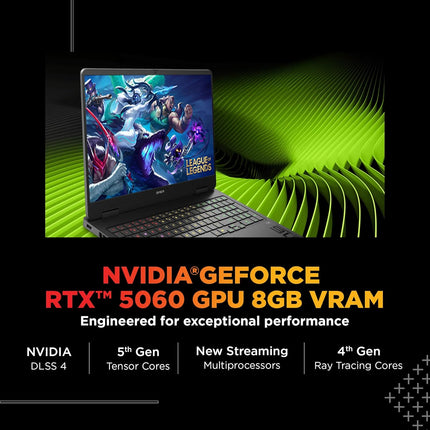 HP OMEN 16 Gaming Laptop Ultra 7 255H | RTX 5060 8GB | 24GB DDR5 | 2K 165Hz | am0238TX