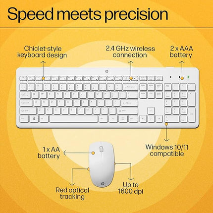 HP 230 Wireless Mouse and Keyboard Combo (3L1F0AA)