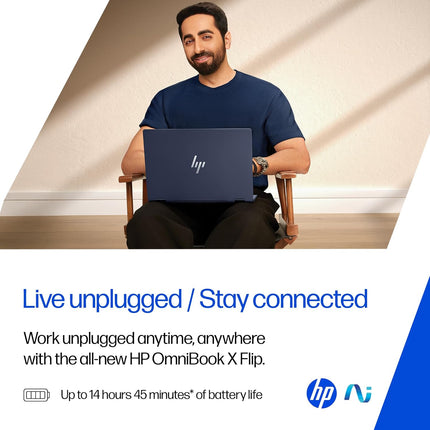 HP OmniBook X Flip OLED Ultra 5, 16GB/512GB, 3K Touch 14" (fm0058TU)