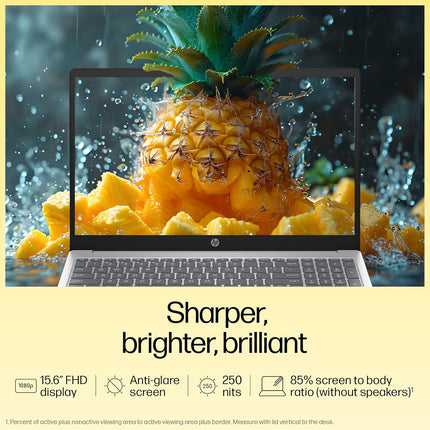 HP 15 Ryzen 5 7430U Laptop, 16GB/512GB, FHD, Backlit KB (fc0389AU)