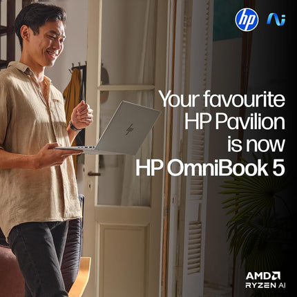 HP OmniBook 5 Ryzen AI 7, 16GB/512GB, 2K Touch 16" Laptop (ag1048AU)