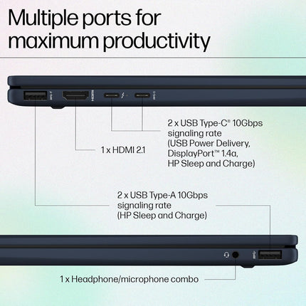 HP Envy x360, Ultra 7 155U, 32GB RAM, 1TB SSD, 14" 2.8K OLED – FC0100TU - Innova Retail