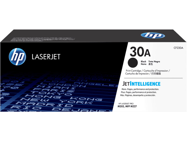 HP 30A Black Original LaserJet Toner Cartridge | CF230A