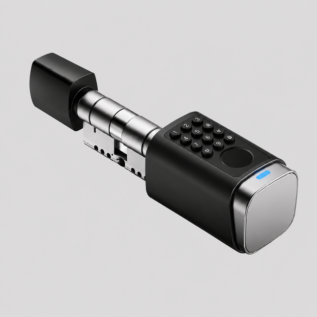 Innova INV-S7 Smart Electronic Cylinder Lock with Fingerprint, App Control & PIN Access