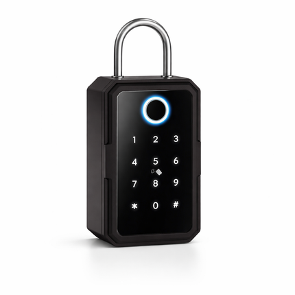 Smart Waterproof Key Box with Touch Keypad and App Control – INVK3