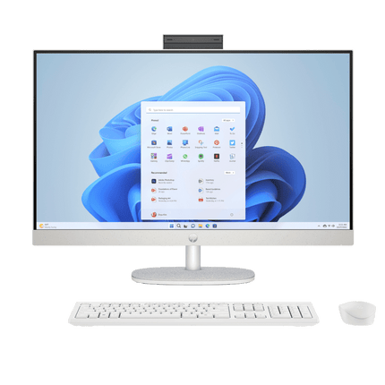 HP 27 All-in-One PC 27-cr0451in | Intel Core i7-1355U, 16GB RAM, 1TB SSD, 27" FHD IPS Display, Windows 11, Office 2024, IR Camera