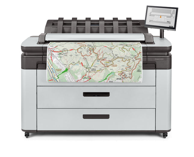 HP DesignJet XL 3600 36-inch Multifunction Printer (Print, Scan, Copy, 2400 DPI, High-Speed CAD & Graphics Printer)