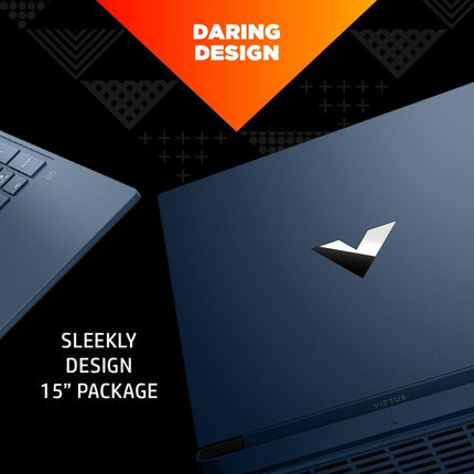 HP Victus 15-FA2192TX Gaming Laptop | Intel Core i5-13420H, 16GB RAM, 512GB SSD, 4GB NVIDIA GeForce RTX 3050, 15.6" FHD, Windows 11, Performance Blue