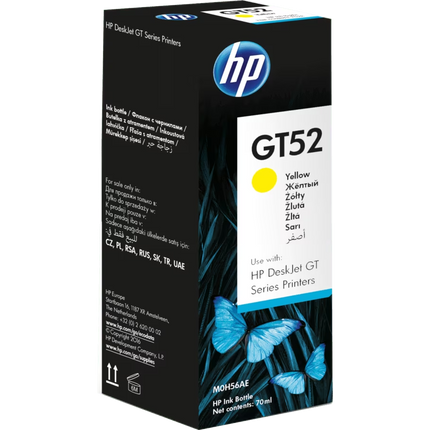 Ink Bottle GT52 Yellow Original - HP-M0H56AA