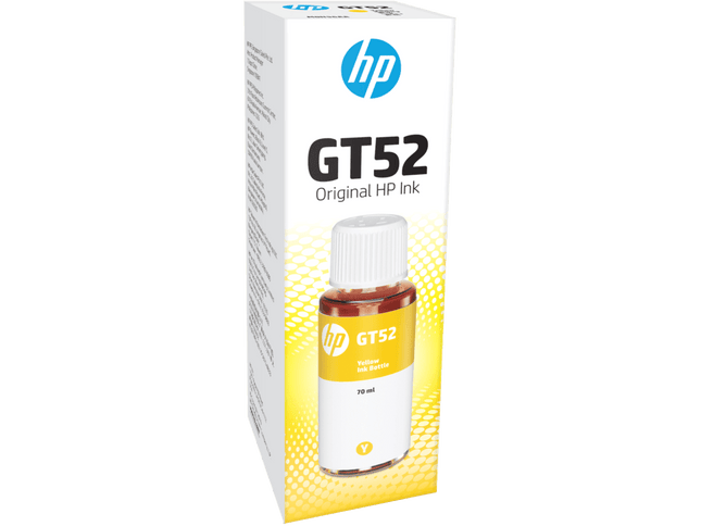 HP GT52 70-ml Yellow Original Ink Bottle – M0H56AA - Innova Retail
