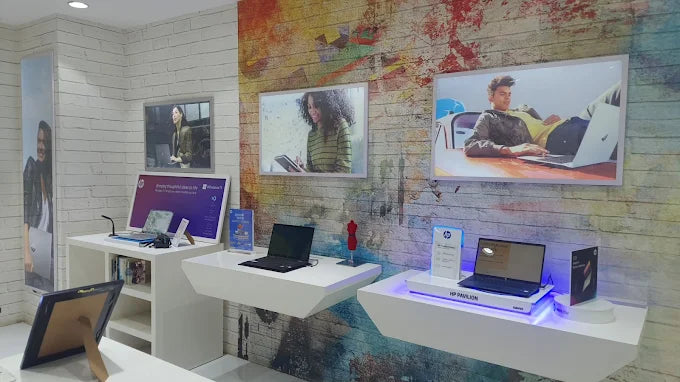 HP World showroom photo Parhlad Nagar