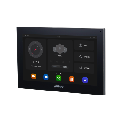 Dahua VTH5341G-W Android IP & Wi-Fi Indoor Monitor with 10-inch Touch Display, Two-Way Audio & PoE Support