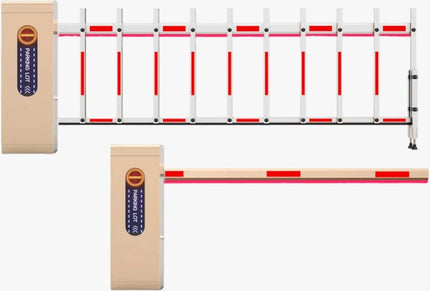 Innova Boom Barrier INV-AC01 Automatic Parking Barrier System with LED Indicators, Remote Control & IP55 Protection