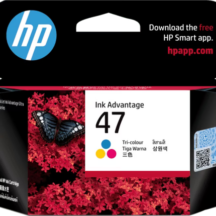 Cartridge 47 Tri-color Original Ink-6ZD61AA