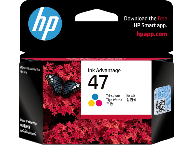 HP 47 Tri-color Original Ink Cartridge – 6ZD61AA - Innova Retail