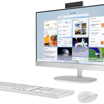 HP 27-cr1027in All-in-One Desktop PC, Core Ultra 5, 16GB RAM, 1TB SSD